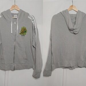 Victoria's Secret Pink 5th & Ocean University of Oregon Ducks Full Zip Hoodie M